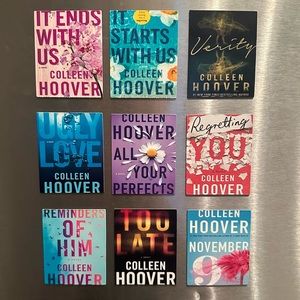 Colleen Hoover Book Magnets